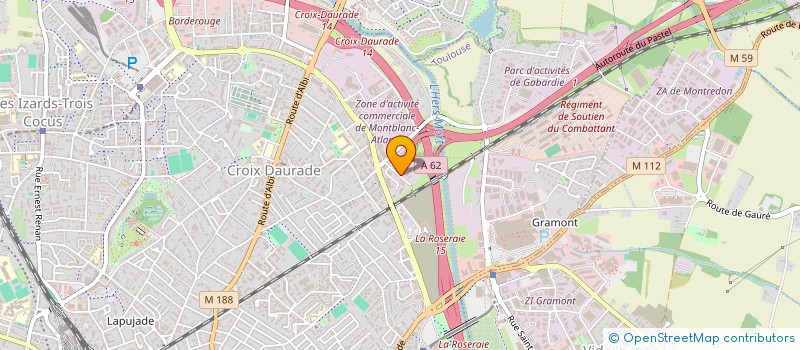 localisation de l'entreprise TI MARIA à TOULOUSE