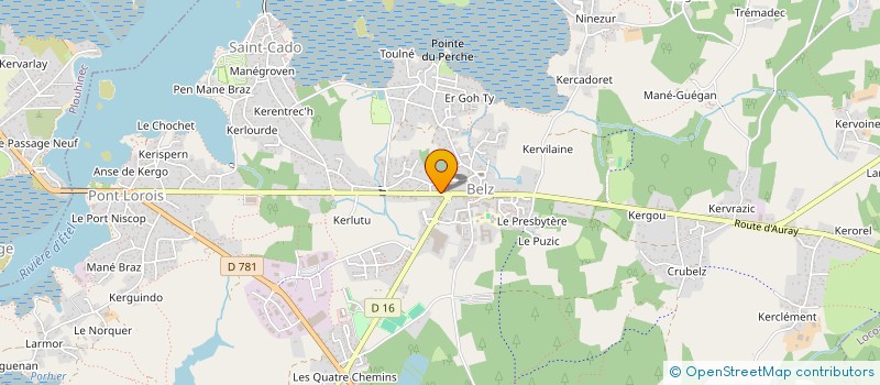 localisation de l'entreprise TI ME ZAD  BELZ