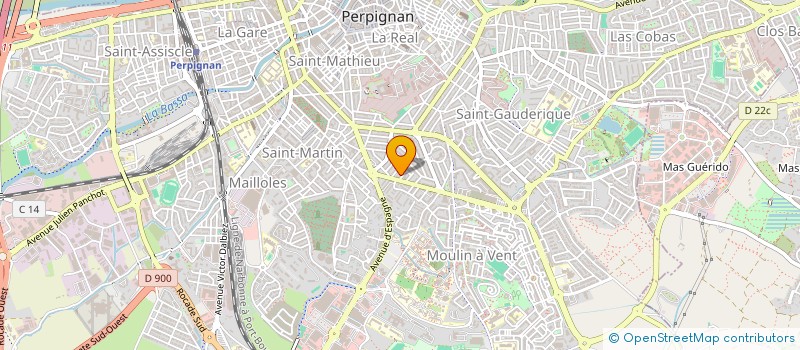 localisation de l'entreprise TI MI CO  PERPIGNAN