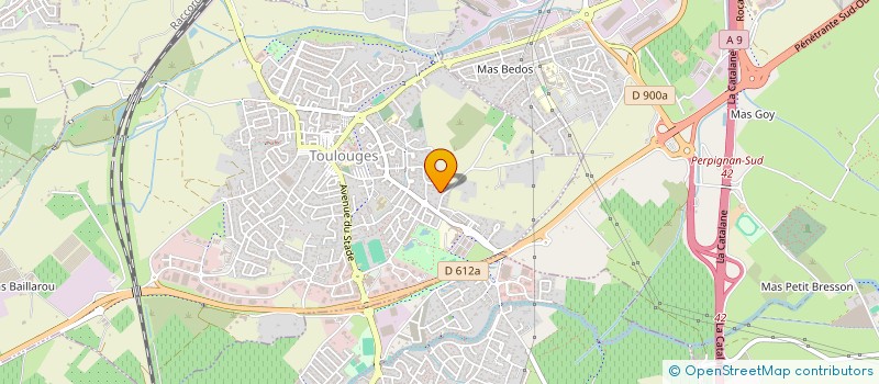 localisation de l'entreprise TI'MO  TOULOUGES