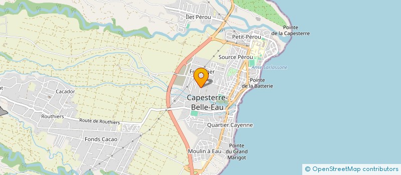 localisation de l'entreprise TI MOUN KAPESTE à CAPESTERRE-BELLE-EAU
