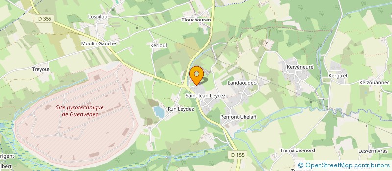 localisation de l'entreprise TI NEEL  CROZON