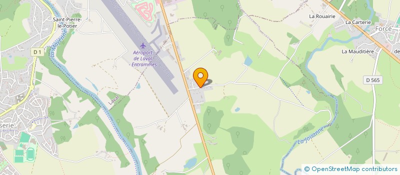 localisation de l'entreprise TI NID'ART  ENTRAMMES