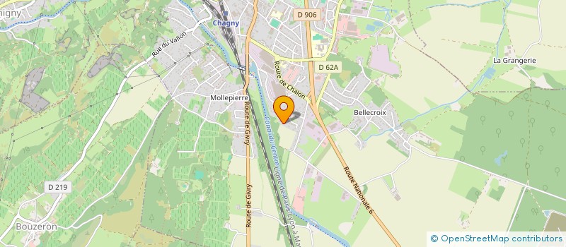 localisation de l'entreprise TI PEI  CHAGNY