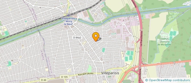 localisation de l'entreprise TI PLEZI  VILLEPARISIS