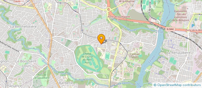 localisation de l'entreprise TI'POLU 2 à NANTES