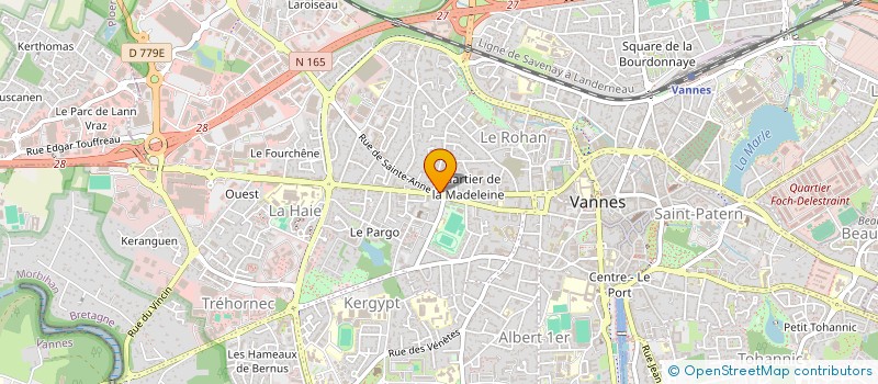 localisation de l'entreprise TI-POST à VANNES