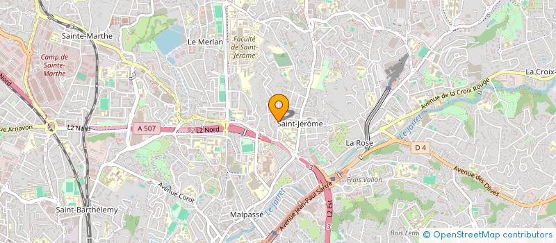 localisation de l'entreprise TI'QUEN GESTION à MARSEILLE