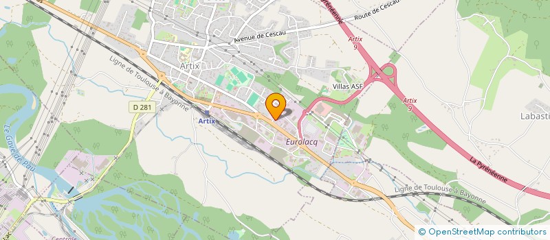 localisation de l'entreprise TI REVERSE à ARTIX