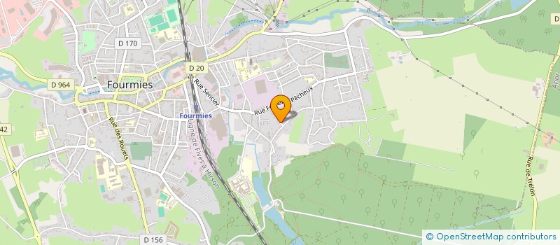 localisation de l'entreprise TI ROZE  FOURMIES