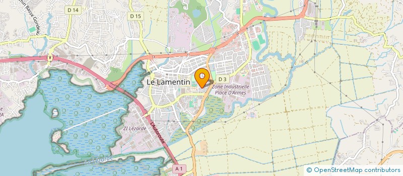 localisation de l'entreprise TI'SALAD & &CO  LE LAMENTIN