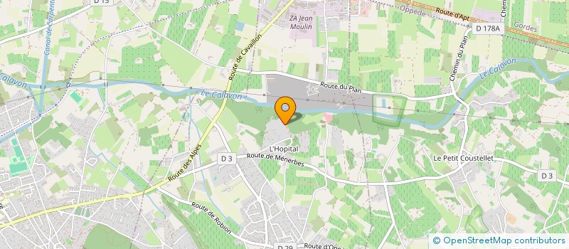 localisation de l'entreprise TI SUD ARVOR  MAUBEC