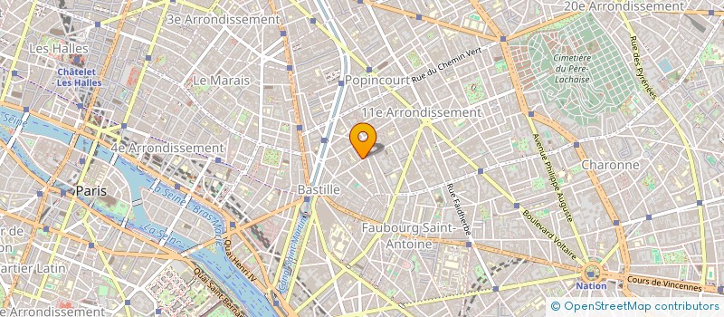 localisation de l'entreprise TI-TAM  PARIS