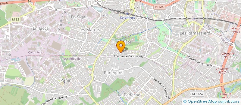 localisation de l'entreprise TI-TAT-BAND à COLOMIERS