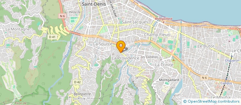 localisation de l'entreprise TI TRAIN LONGTEMPS à SAINT-DENIS