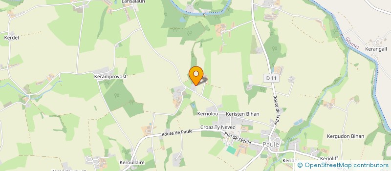 localisation de l'entreprise TI TREE ELAGAGE  PAULE