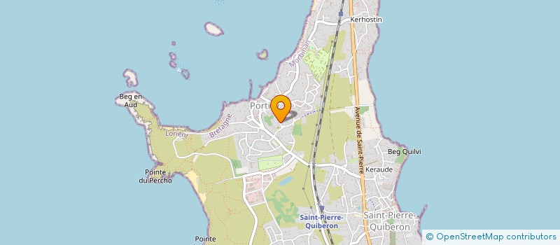 localisation de l'entreprise TI VENETE  SAINT-PIERRE-QUIBERON