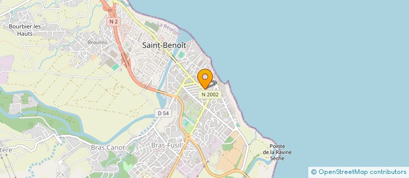 localisation de l'entreprise TI WAI FAST-FOOD à SAINT-BENOIT