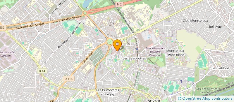 localisation de l'entreprise TI WILL BO SERVICES à SEVRAN