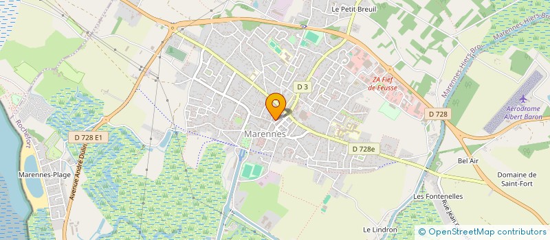 localisation de l'entreprise TI2L  MARENNES-HIERS-BROUAGE