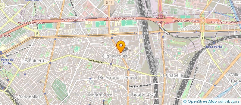 localisation de l'entreprise TI3 à PARIS
