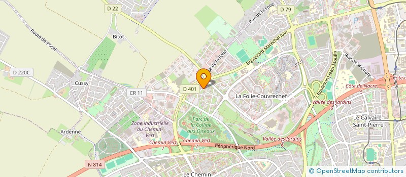 localisation de l'entreprise TIA à CAEN