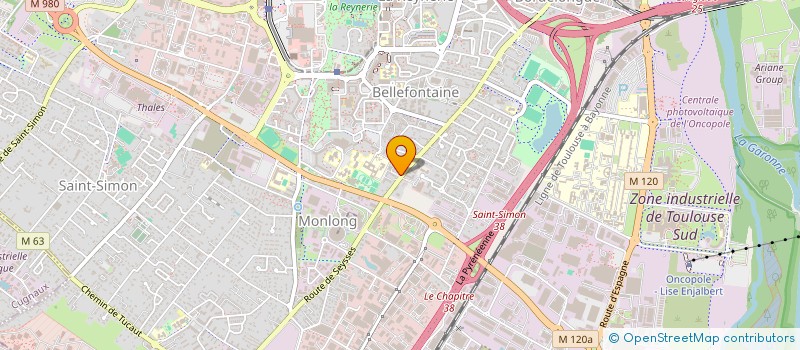 localisation de l'entreprise TIA PAULA à TOULOUSE