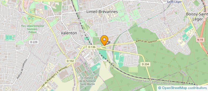 localisation de l'entreprise TIA PRESTIGE à LIMEIL-BREVANNES