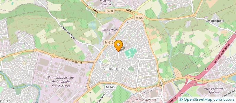 localisation de l'entreprise TIABELITA à VENDARGUES