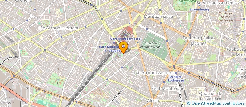 localisation de l'entreprise TIAC à PARIS