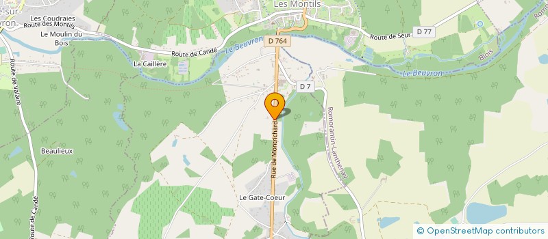 localisation de l'entreprise TIAC à LA CHAUSSEE-SAINT-VICTOR
