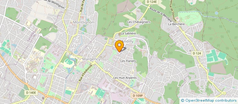 localisation de l'entreprise TIAC  MARGENCY