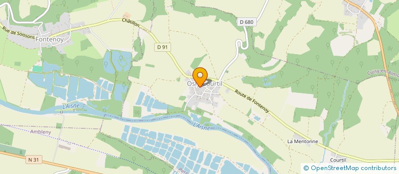 localisation de l'entreprise TIAG'AUTO  OSLY-COURTIL