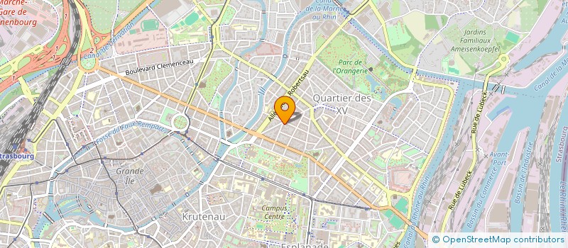 localisation de l'entreprise TIAGO  STRASBOURG