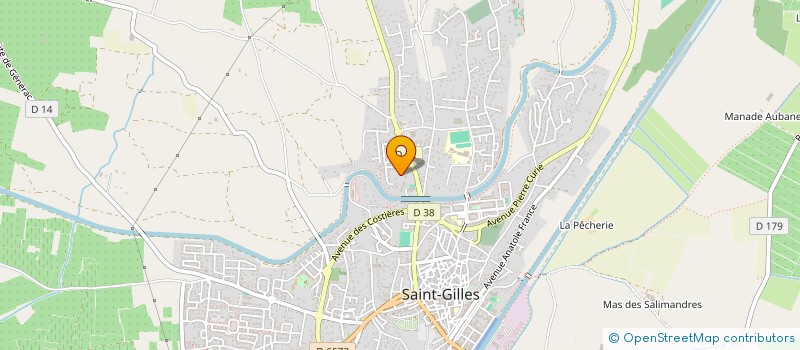 localisation de l'entreprise TIAGO CARRELAGE  SAINT-GILLES