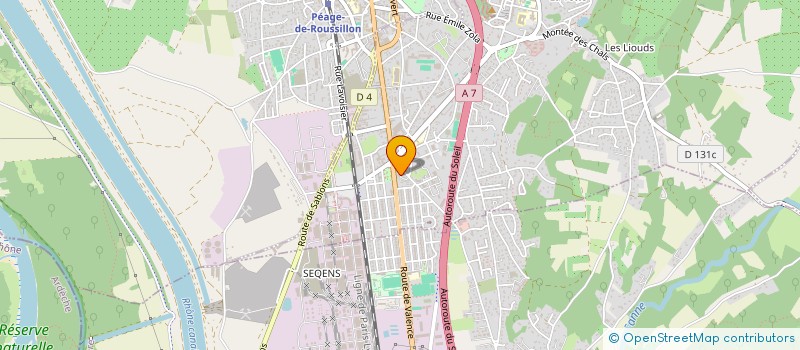 localisation de l'entreprise TIAGO NETTOYAGE  ROUSSILLON