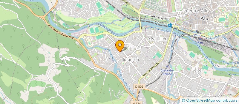 localisation de l'entreprise TIAGS64 JURANCON à JURANCON