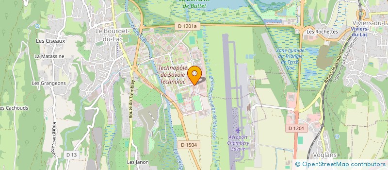localisation de l'entreprise TIAHI à LE BOURGET-DU-LAC