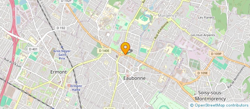 localisation de l'entreprise TIAKO PARIS à EAUBONNE