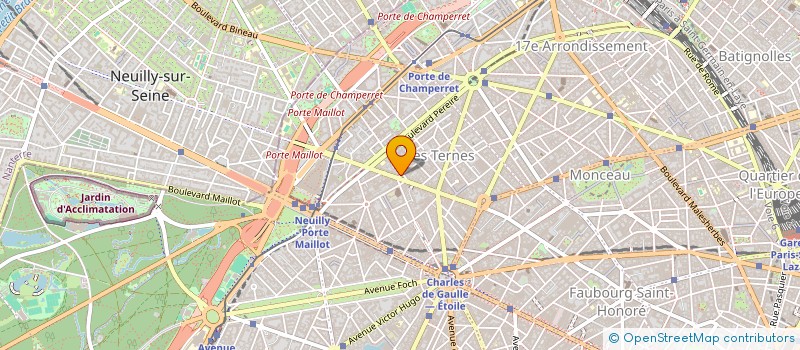 localisation de l'entreprise TIAM à PARIS