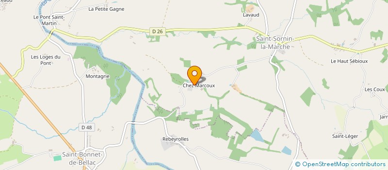 localisation de l'entreprise TIAM à SAINT-SORNIN-LA-MARCHE