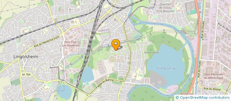 localisation de l'entreprise TIAM HORSES  OSTWALD