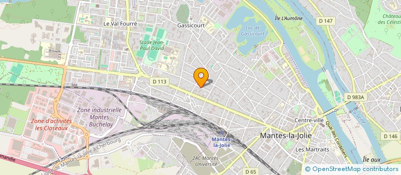 localisation de l'entreprise TIAMANI PARTNER  MANTES-LA-JOLIE