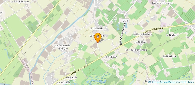 localisation de l'entreprise TIAMI à SAINT-JULIEN-DE-CONCELLES