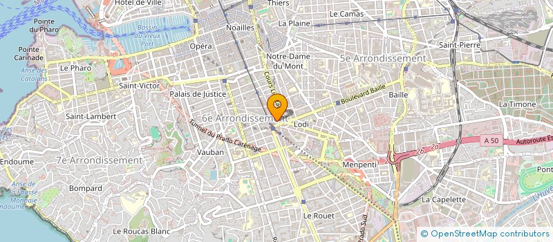 localisation de l'entreprise TIAN BAO à MARSEILLE