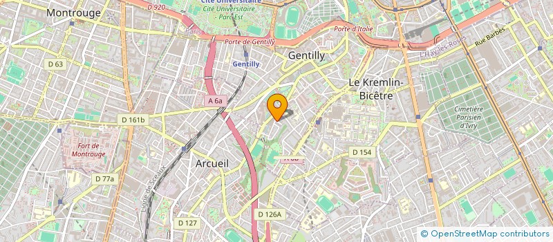 localisation de l'entreprise TIAN FINANCE  GENTILLY