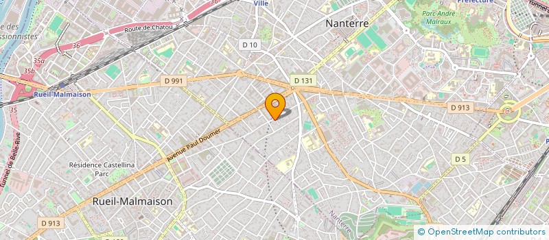 localisation de l'entreprise TIAN LIN 14  NANTERRE