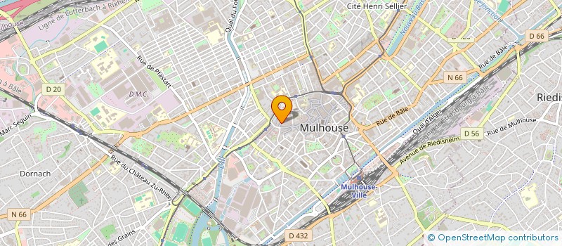 localisation de l'entreprise TIAN MEI  MULHOUSE