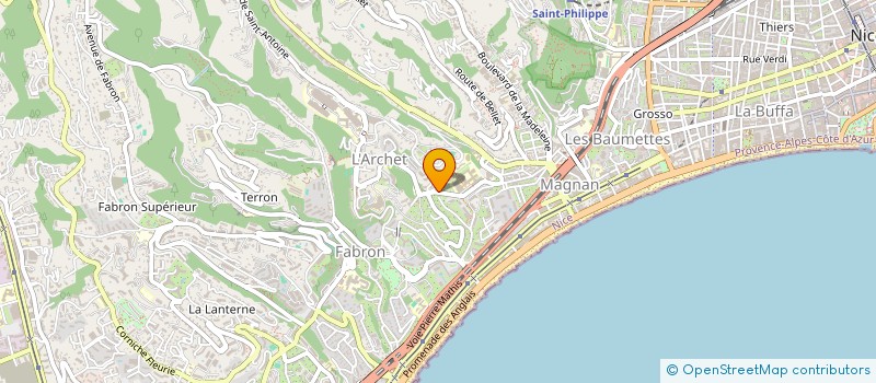 localisation de l'entreprise TIAN SHUN  NICE