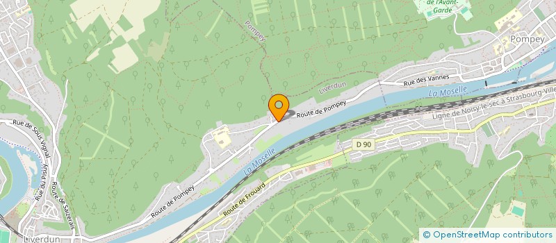 localisation de l'entreprise TIANA  LIVERDUN